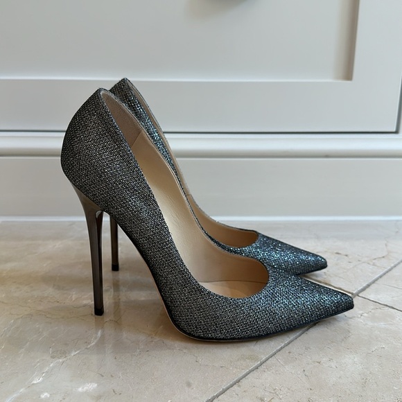 Jimmy Choo sparkle pointed pump size 38 - Picture 1 of 5